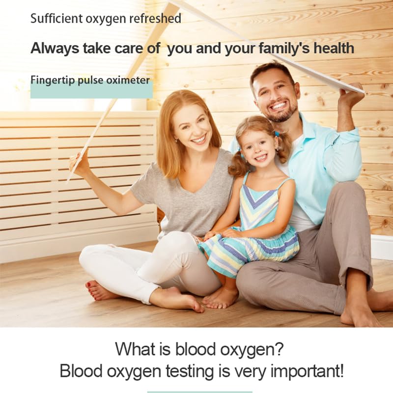 Image of Fingertip Pulse Oximeter - Accurate Blood Oxygen Monitor (SPO2) & Heart Rate Monitor With Anti Motion Interference -Suitable for home /outdoor use