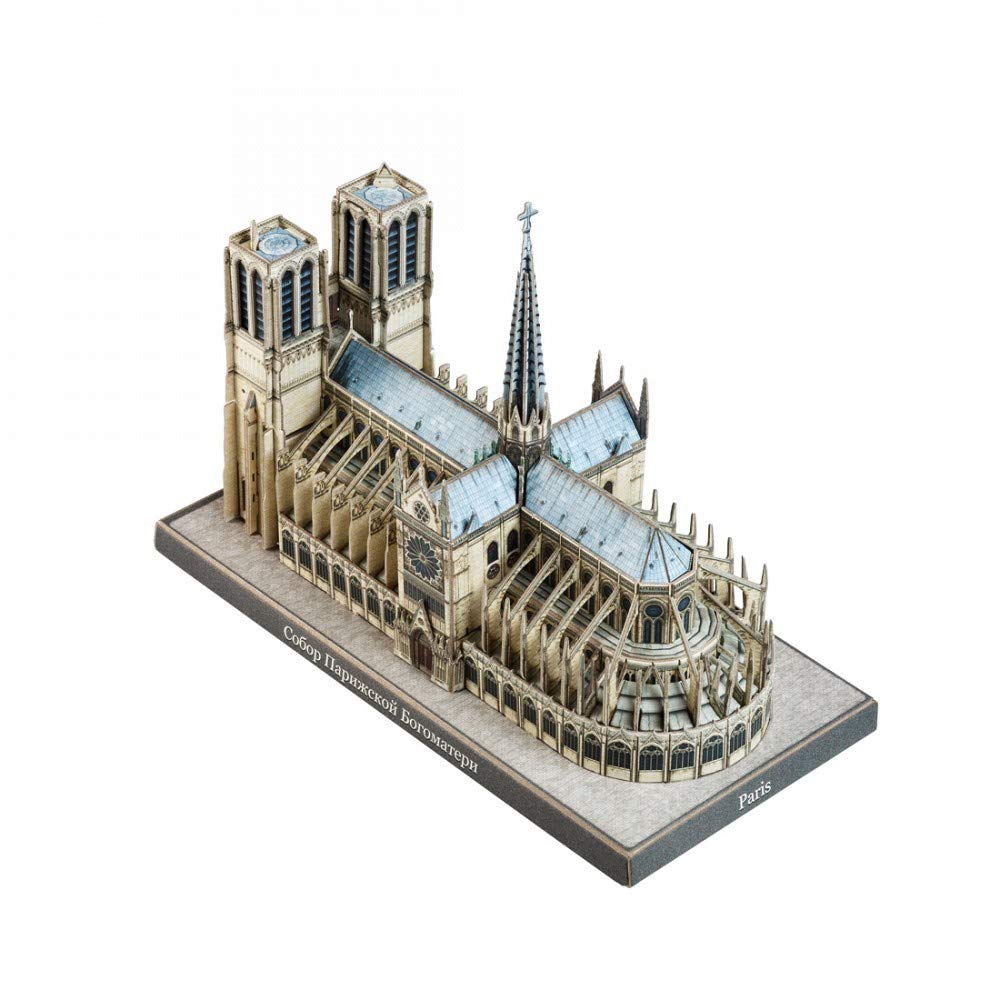 ノートルダム（パリ） ノンスケール ノートルダム大聖堂 (フランス、パリ)【UMB549