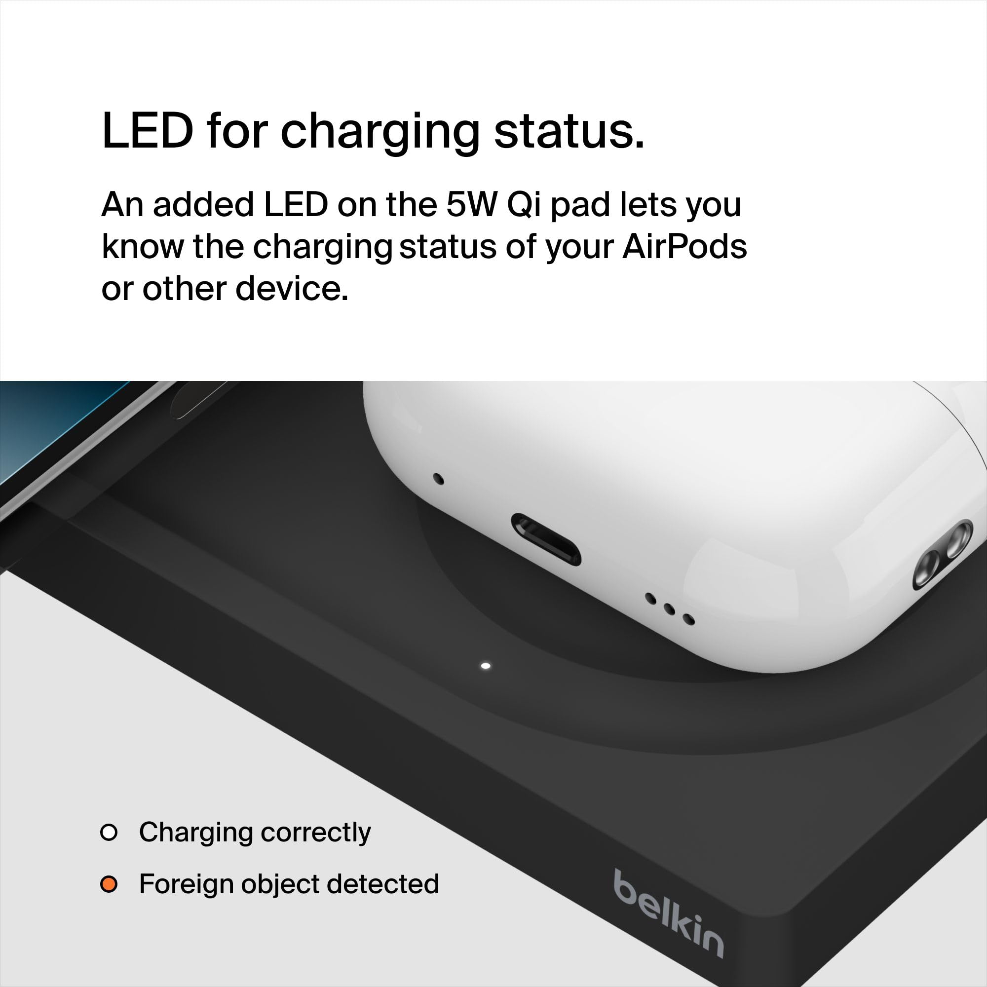 Belkin BEL Wireless Charging PAD 15W BLK