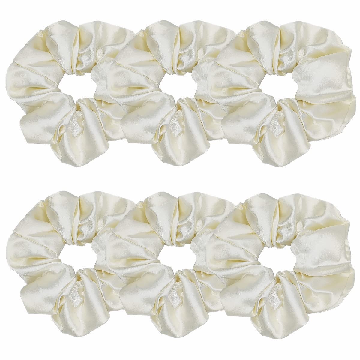 Satin Silk Scrunchies - Soft Hair Accessories for Women