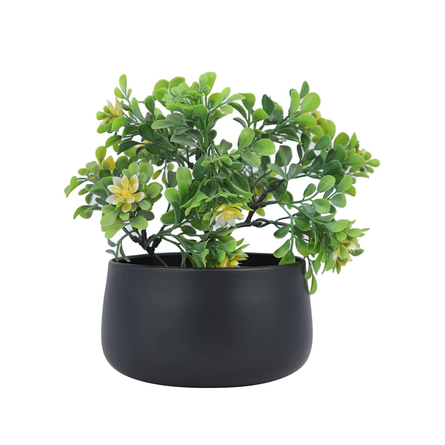 Pots de fleurs en métal durable D4 fini les contenants fragiles