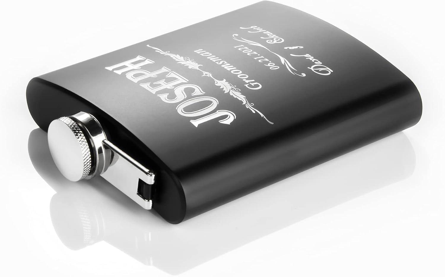 Groomsmen Gifts, Personalized Flask for Best Man, Custom Wedding Gifts, Set of 6