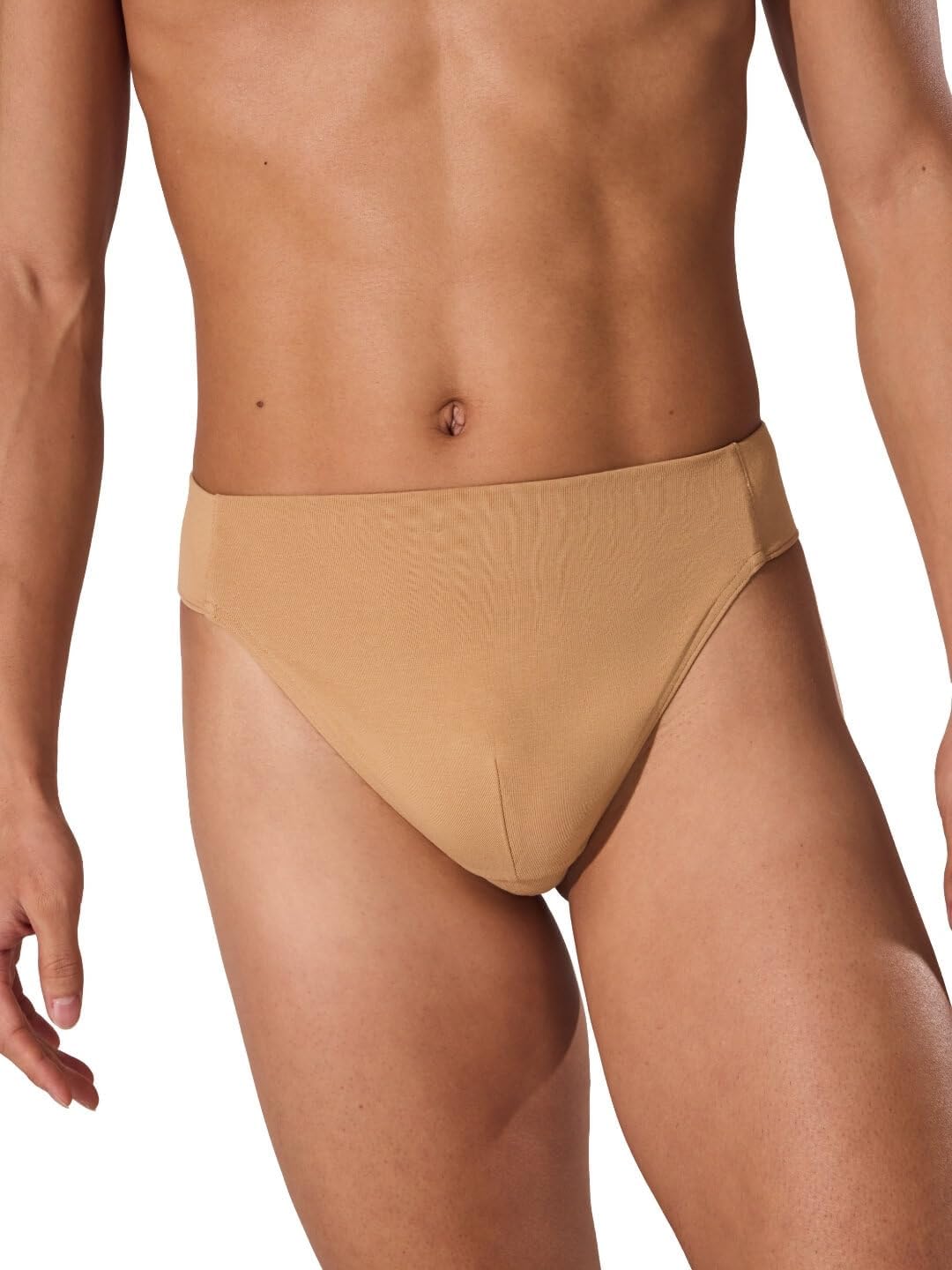 Capezio Men's Reinforced Front-Lined Thong Dance Belt