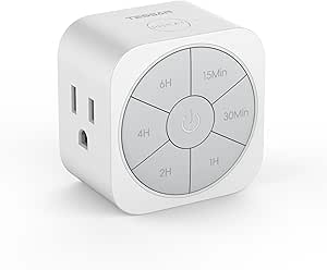 1 Pack Timer Outlet Indoor, Countdown Timers for Electrical Outlets Up ...