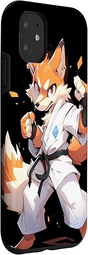 Miniatura 3 de Funda para iPhone 11 Karate Fox Taekwondo Artes Marciales Fighter