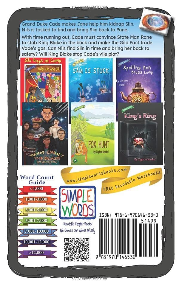 Twins Unmet - Lost on Buke: Decodable Chapter Books - Image 2