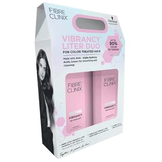 Schwarzkopf Fibre Clinix Vibrancy Shampoo & Conditioner Liter Duo