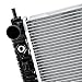 KiayUiey Aluminum Core Radiator Compatible with Jeep Liberty 2002 2003 2004 2005 2006 V6 3.7L Not for 2.4L or 2.8L #2481