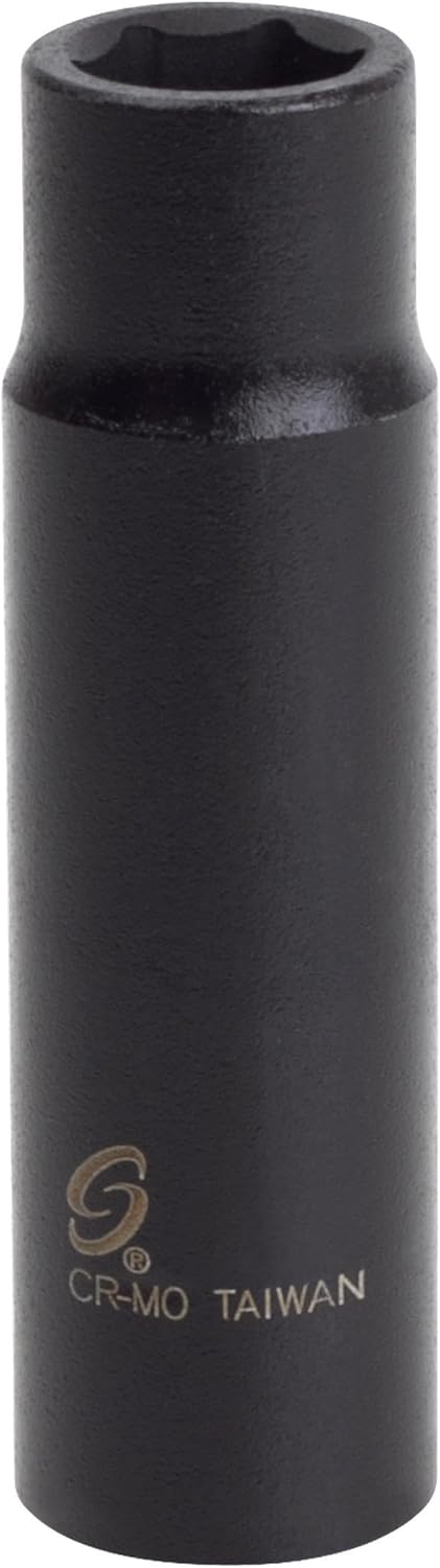 Sunex 214d 1/2-Inch Drive 7/16-Inch Deep Impact Socket
