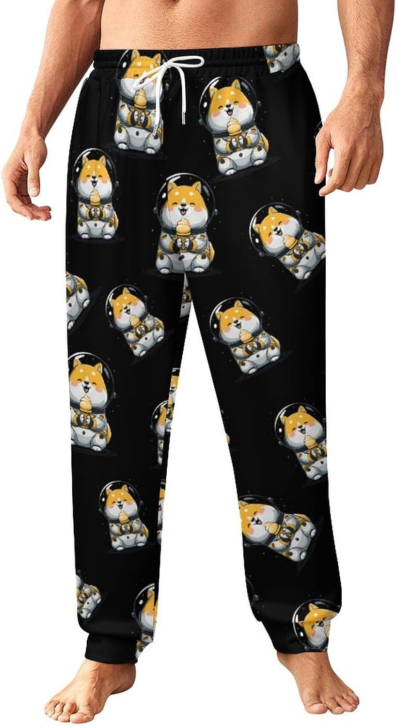Spacedog Icecream1 Casual Men's Sweatpants Lounge Pant 4X-Large
