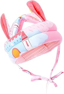 proteção infantil, capacete segurança para bebês, chapéu proteção para bebês ajustável e respirável, capacete segurança para bebês, para caminhar e brincar Liushui