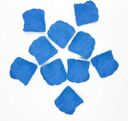 Vista 32 de JHFGJGH 500 exquisitos pétalos de rosa negros, pétalos de rosa de seda con emulación, pétalos de flores artificiales para noches románticas, bodas