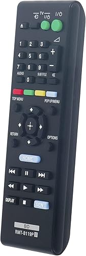 Miniatura 3 de Allimity RMT-B119P - Remoto de reemplazo compatible con reproductor de DVD Sony Blu-ray Disc BDP-S190 BDP-S1100 BDP-S590 BDP-S5100 BDP-S3100