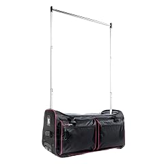 Ecogear Dance Bag with Garment Rack 28 Inch Rolling Duffel Ideal for Dance Competition Travel Wheeled Upright Luggage