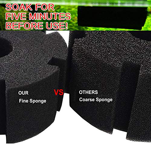 Lefunpets Sponge Filter Breeding Fry Betta Shrimp Nano Fish Tank For Aquarium Fish Tank Up To 80 Gal #TOP6