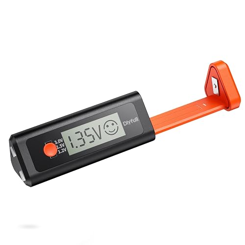 Dlypow Digital Battery Tester with Magnetic End and LCD Display