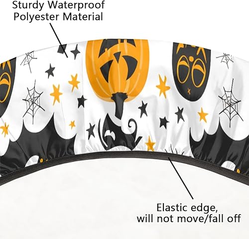 Vista 197 de Pardick Mantel redondo ajustable con diseño de flores de arte en acuarela con mantel elástico, mantel elástico redondo, impermeable, lavable, se