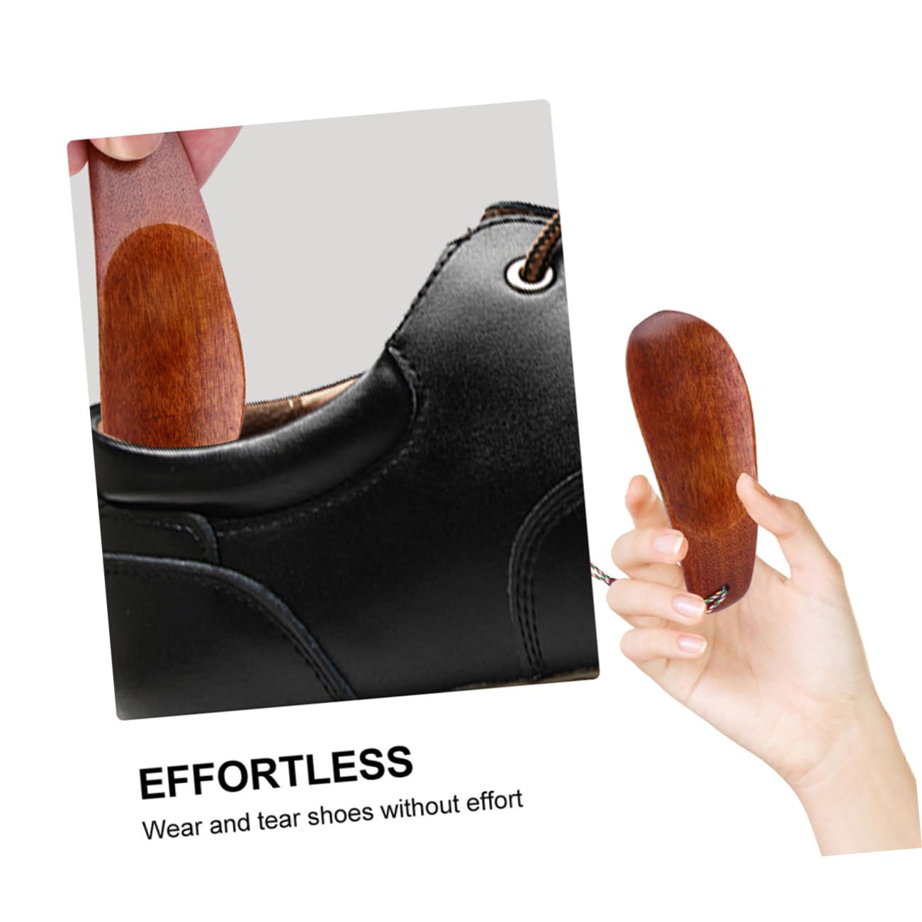 VALICLUD 9stücke Holzschuhlöffel Mini Tragbare Anziehhilfe Für Schuhe Ergonomisches Design Leicht Und Komfortabel Für Täglichen Gebrauch