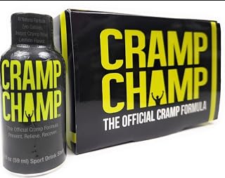 Muscle Cramp Relief, Natural Sports Drink Shot. for Calf, Leg, Foot etc. (12 Pack) 2oz Bottles
