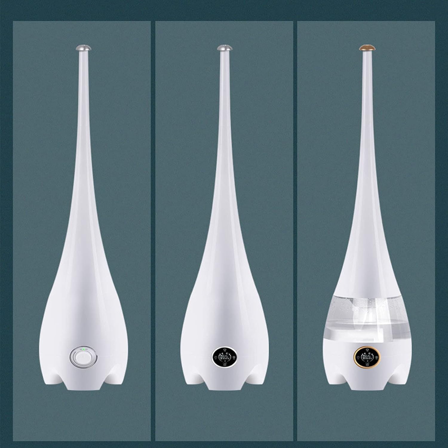 Whole House Humidifiers Cool Mist Infrared Remote Control ?Large Capacity Ultra Quiet Operation Floor Standing for Greenhouse Supermarket Warehouse Office (Intelligent ordinary)