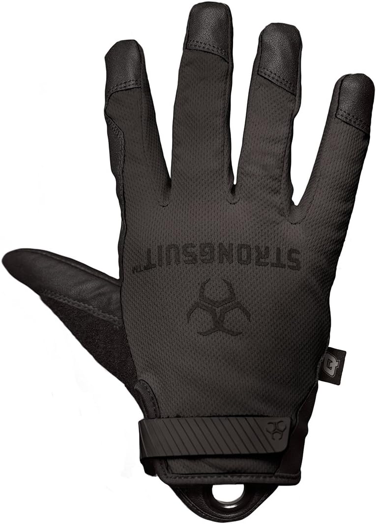 StrongSuit 41400-XXL Q-Series Shooting Glove, Black, XX-Large