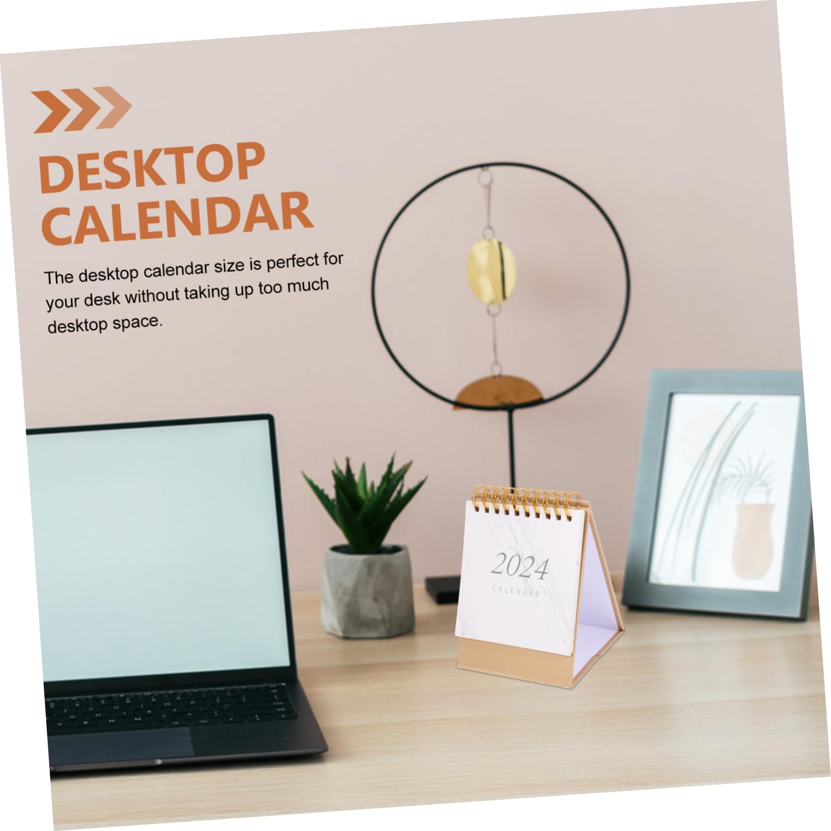 Tofficu 4pezzi Calendario Mensile Da Scrivania Con Design Marmo Organizzatore Per Ufficio e Casa Accessorio Decorativo Per Eventi e Appuntamenti Compatibile Con Spazi Ridotti