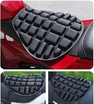 Motorcycle Seat Cushion for Yamaha Tmax 530 SX DX Tech max Tmax 560 Tmax560, Gel Motorcycle Seat Cushion Pain Relief for Long Rides Breathable Anti-Slip Ergonomic Design