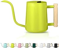 Vista 8 de Regadera para Plantas de Interior, 35oz Regadera Pequeña de Metal de Acero Inoxidable para Interiores, Regadera Decorativa Moderna con Boquilla