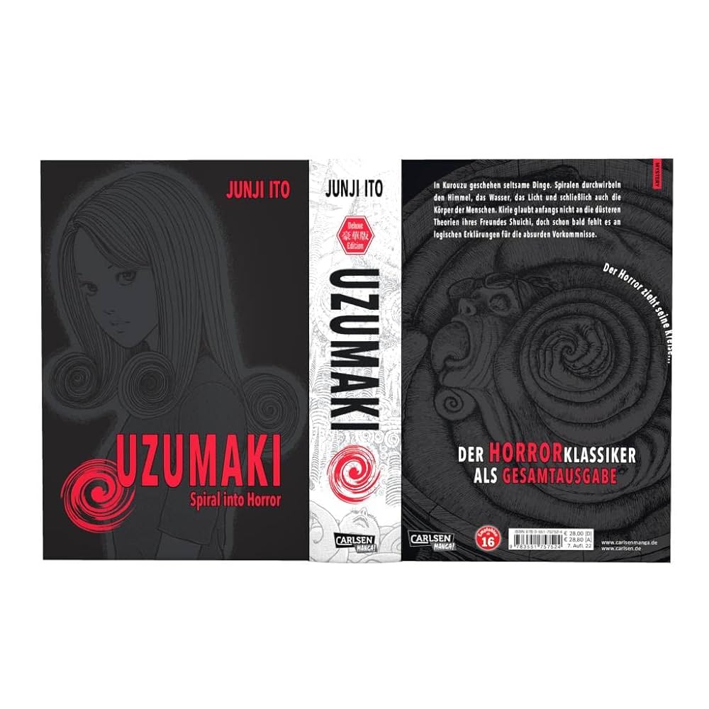 セール　SPIRAL INTO HORROR UZUMAKI JUNJI ITO Uzumaki: Spiral Into Horror by Ito Junji – Bay Area Young