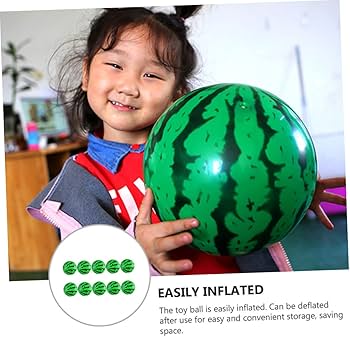 Amazon.co.jp: SAFIGLE スイカ ボール ビニールボール スイカ柄 ビーチ