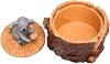 Accessory Koala Resin with Indoor Or for Shape Ashtray, Stylish Adornment and Quirky Decor Use Desktop Home Office Or Living Room