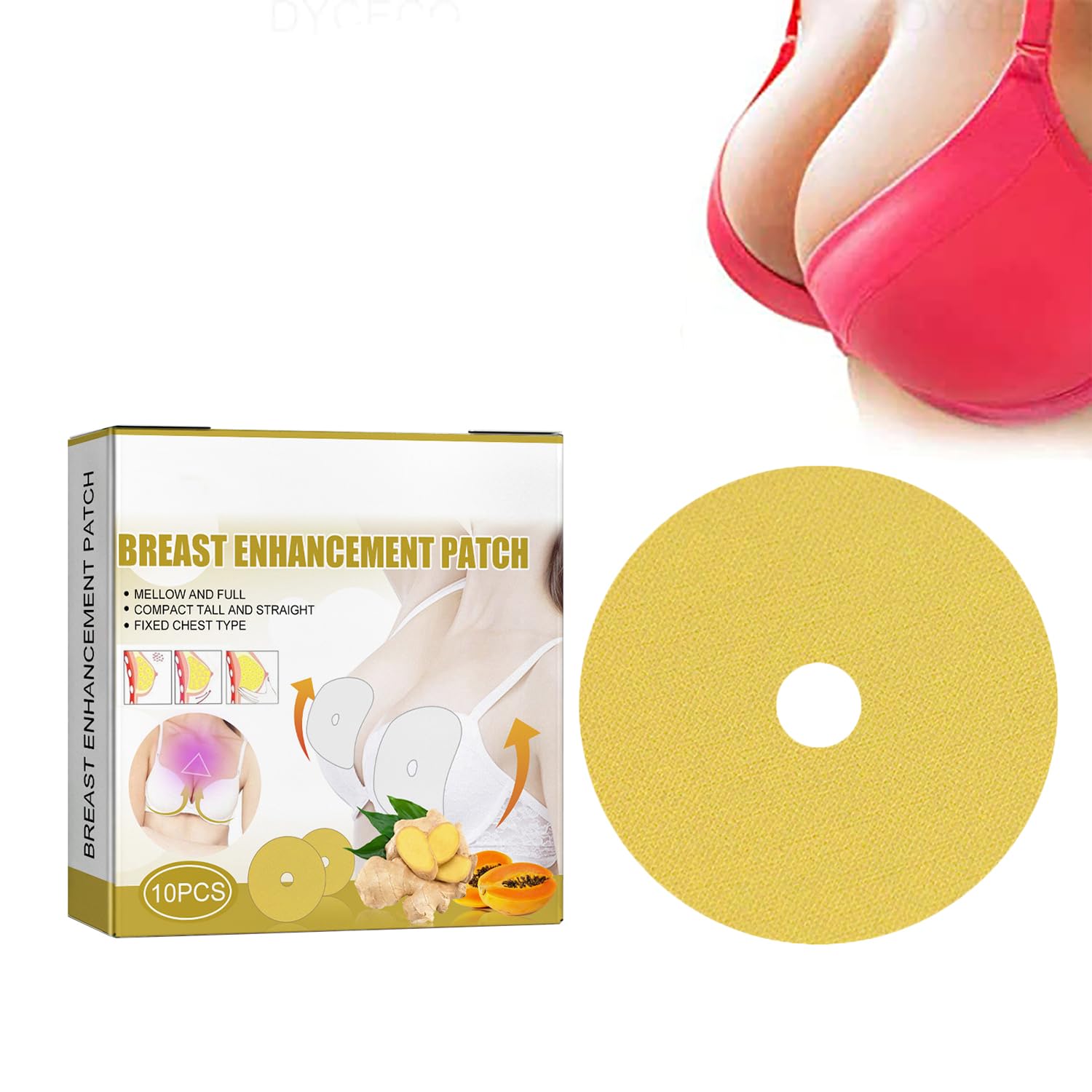 DYCECO Breast Enhancement Patch, Breast Patch Breast Chest