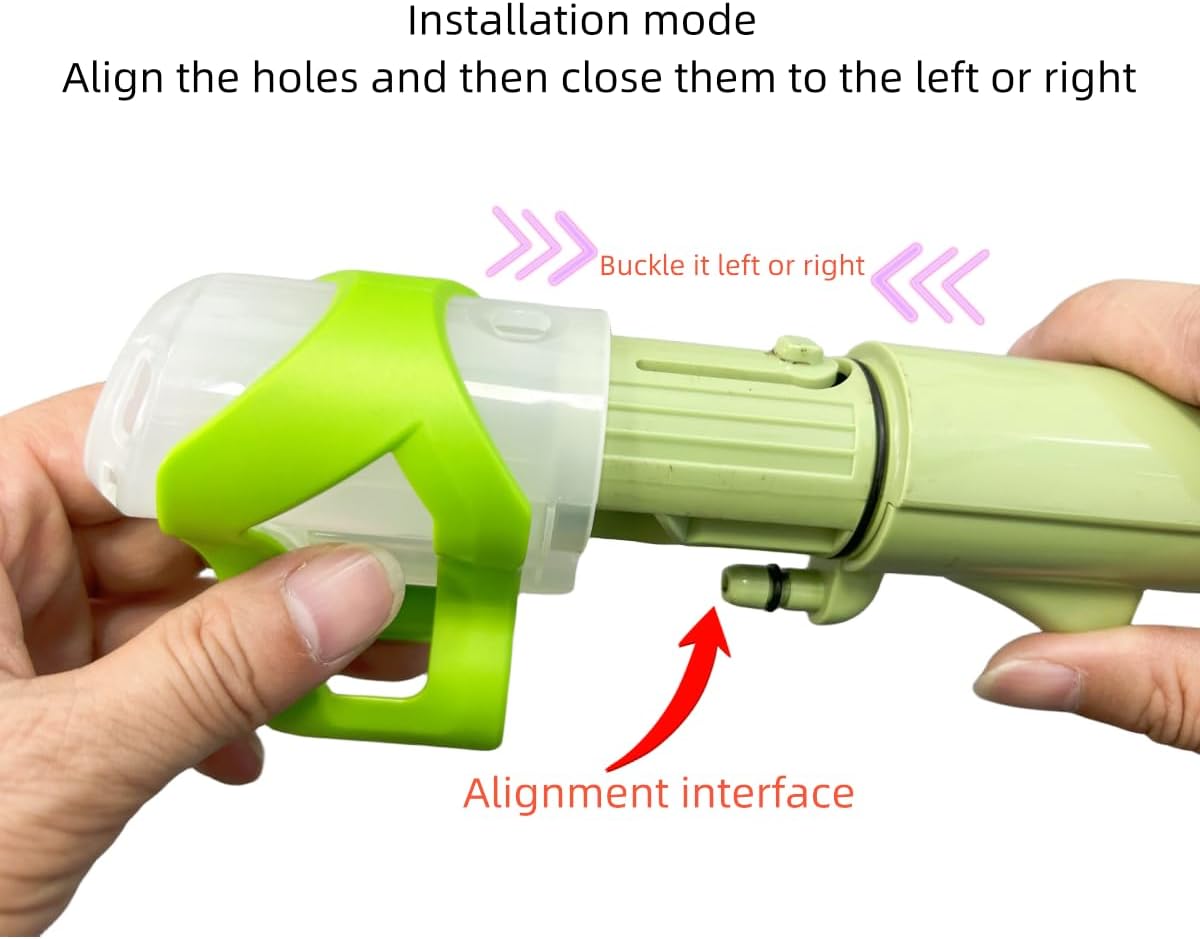 1400B Green Vacuum Hose Self-Cleaning Tool Attachment Compatible With Bissell Little Green Machine Multi-Purpose Tools Brush 4075 3194 3353 2458 3588F 1986 1425 1400W 1725R Replacement Part #1613828