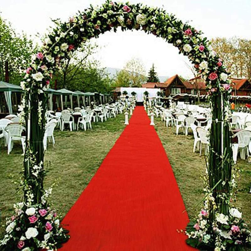Image of Carpet Mat for Marriage Ceremony, Award Function, Hotel, Office, School & Colleges & Any Function Event and Carpets for Livin Room with Anti Slip Backing Rug Size 8 x 140 Feet