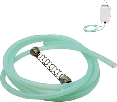 Garment Steamer Accessories Replacement Silicon Hose & Protective Spring Set for Silver Star ES-85AF, ES-300, ES-90A Steam Iron Sewing Supplies