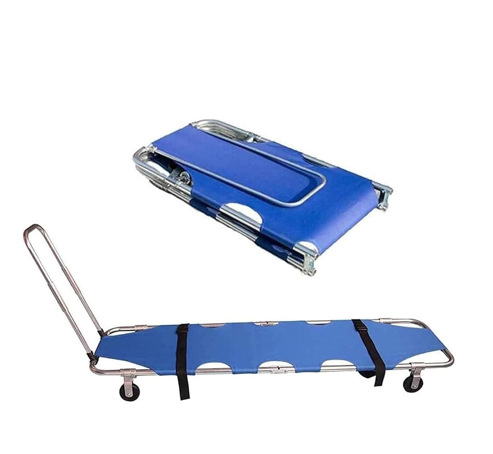 SWENEEN Folding Stretcher, Mover Transport Stretcher,Folding Stretcher For Emergency,Spine Board Stretcher Backboard For Patient,Assist Back Stretcher For Hospital Clinic Home S,