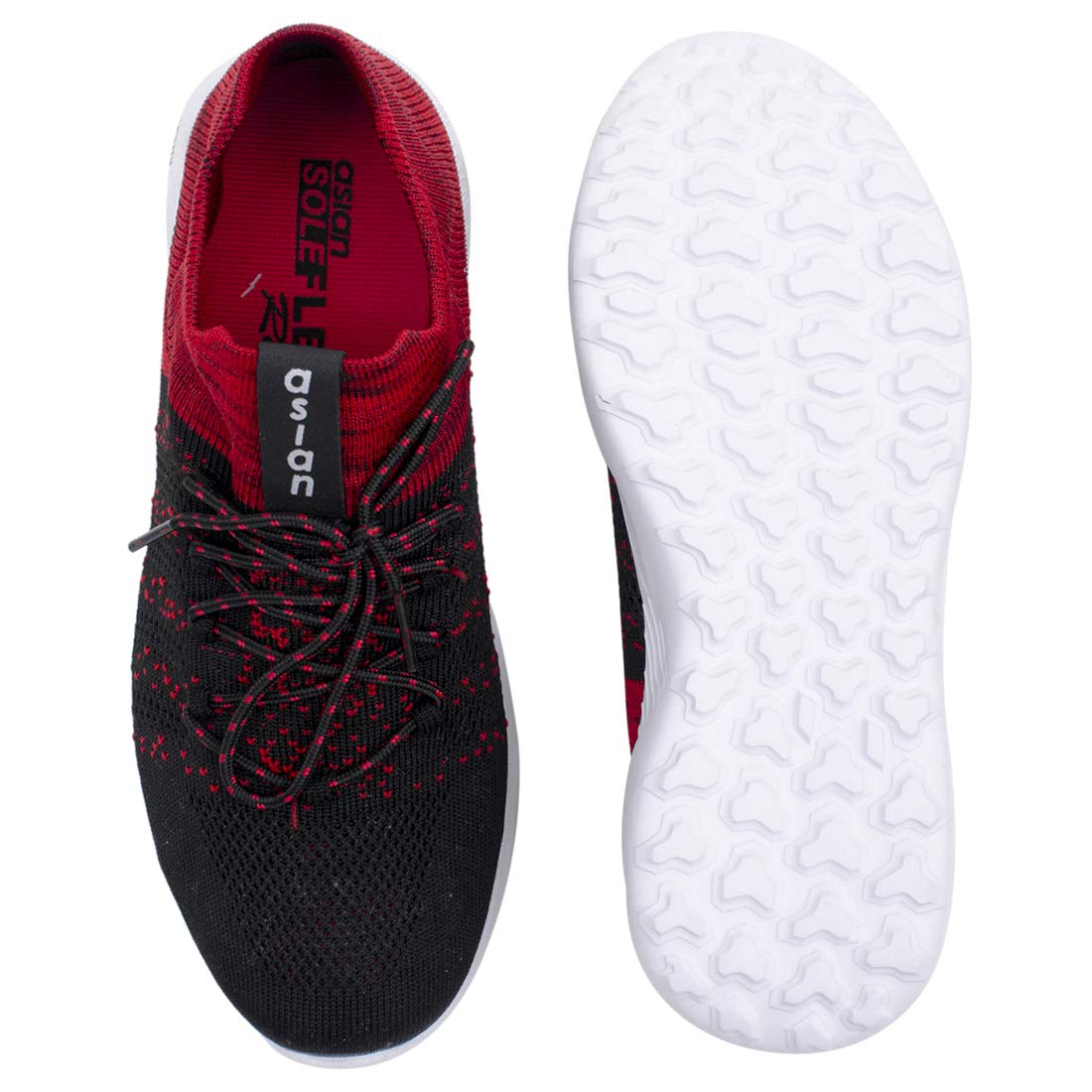 ASIAN Men's Airsocks-12 Walking Shoes Black 4