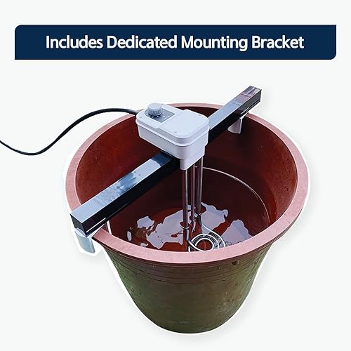 Miniatura 4 de KD - Calentador de agua de cubo de inmersión de 1600 W con soporte de montaje dedicado, apagado automático, prevención de sobrecalentamiento, sensor