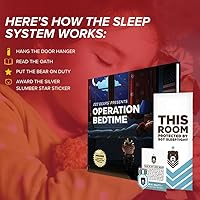 Vista 4 de ZZZ Bears SGT Sleeptight Oso de Peluche de Marine con Libro de Cuentos y Sistema de Sueño, Regalo Reconfortante para Niños de Marines, Ayuda