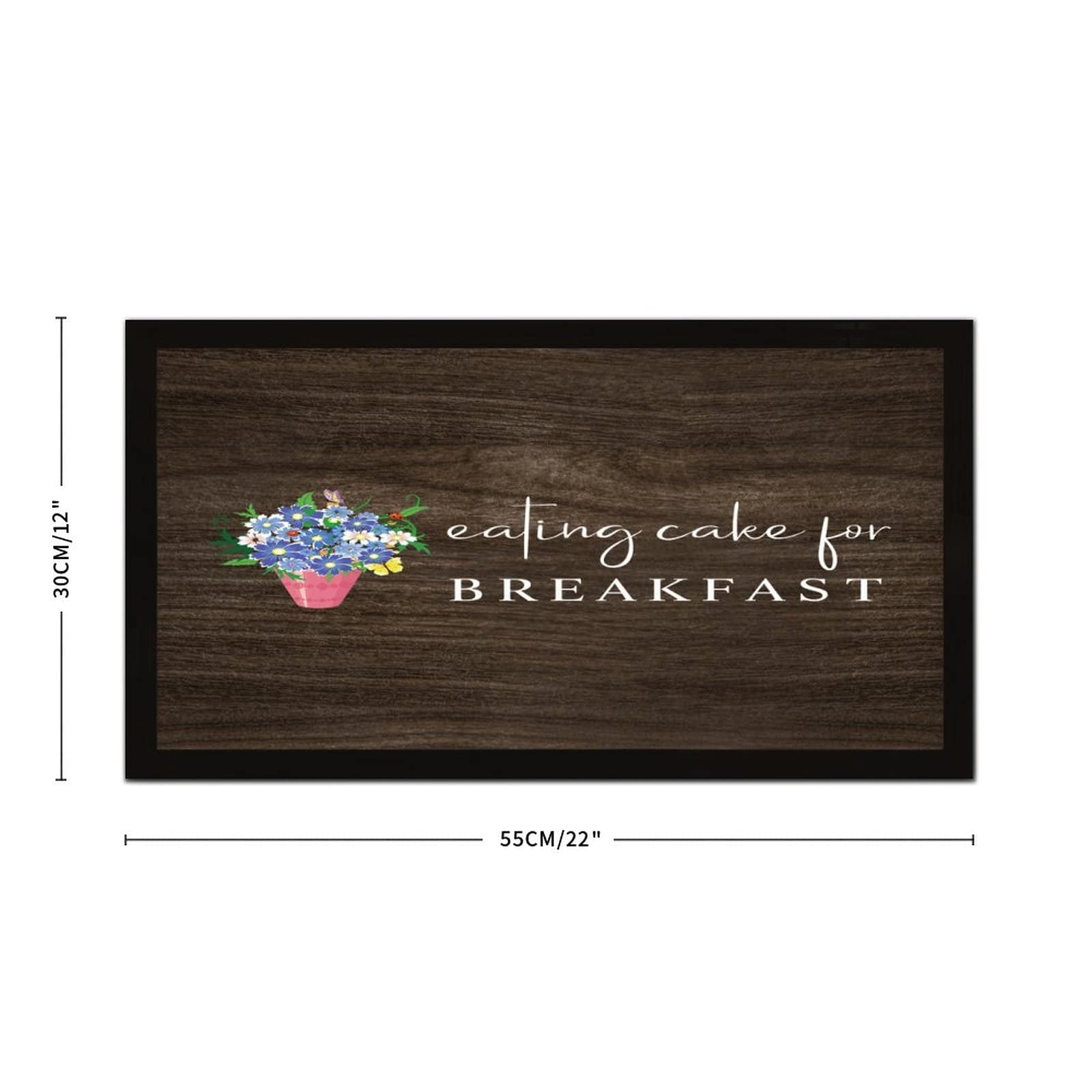 by Unbranded Targa in legno con cornice moderna con