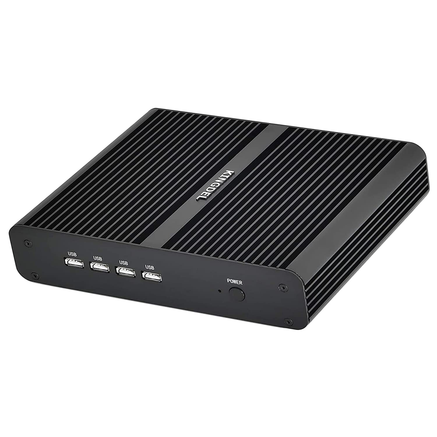 KINGDEL NC860 Mini PC sin Ventilador, Potente computadora pequeña con i7 11th generación CPU, Barebone, 4K: 4096x2304, HD, DP, Gigabit Ethernet, Wi-Fi6E(Gig+)+BT 5.2,