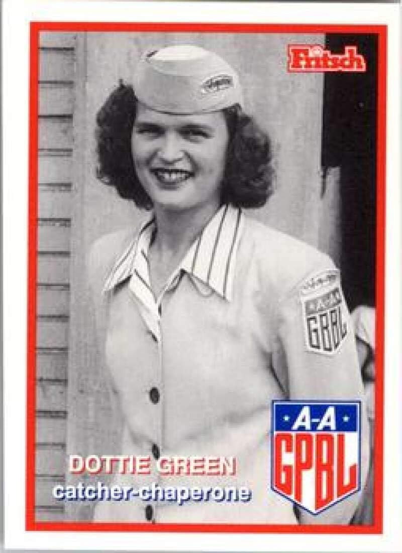 1996 AAGPBL Series 2 Baseball 268 Dottie Green Rockford Peaches RC Rookie Official