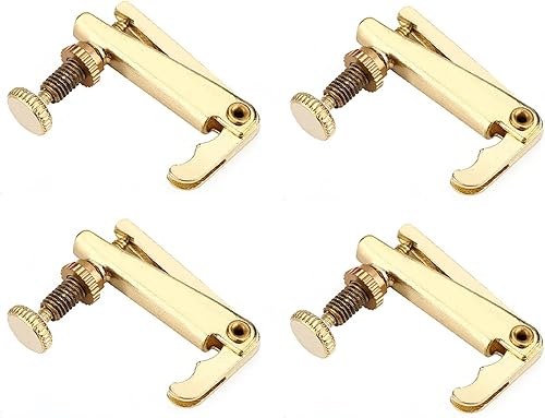 Miniatura 6 de 4 piezas de alicates finos de violín ajustadores de cadena de aleación para violín 34 44