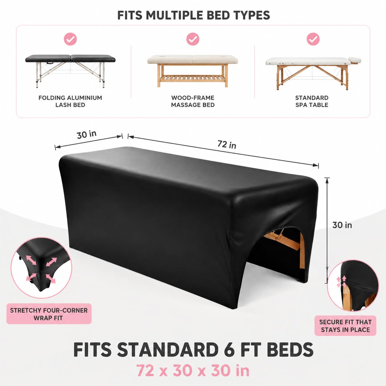 Onism Lash Bed Cover - Professional Salon Cover -5 Onism Lash Bed Cover - Professional Salon Cover -5