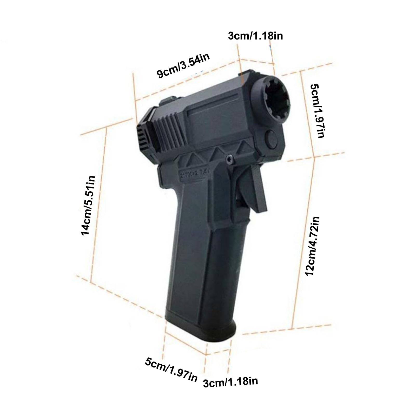 Spolverino Portatile con Motore Brushless, Aspirapolvere Portatile da 110.000 giri/min con Batteria Ricaricabile da 4.000 mAh per la Pulizia di PC e Tastiera