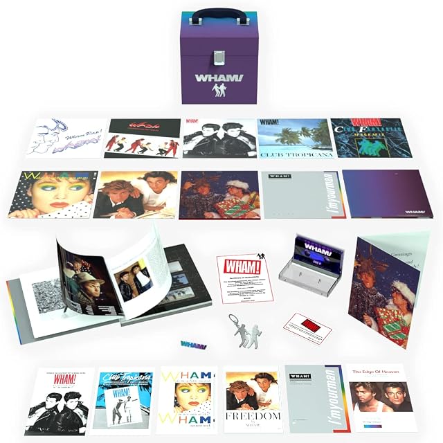 The Singles (Echoes From The Edge Of Heaven) por Wham!, capa do álbum