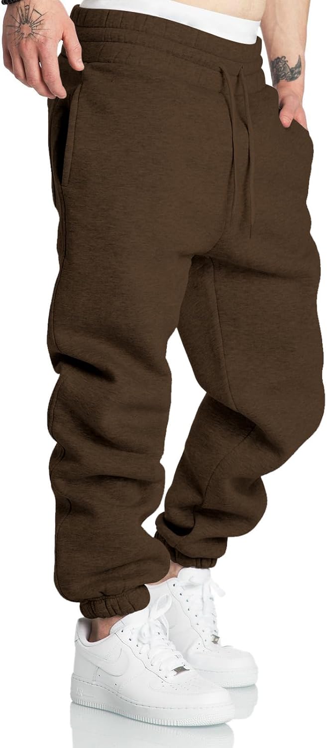 Men's Sweatpants Joggers Wortkout Tapered Casual Sweatpants for Men with Pockets - Image 3