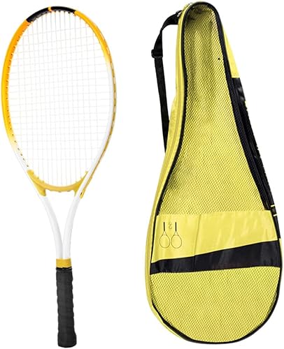 Miniatura 7 de Raqueta de tenis portátil resistente a los golpes con bolsa de transporte para parque, mujeres, hombres, principiantes, adultos, jugadores