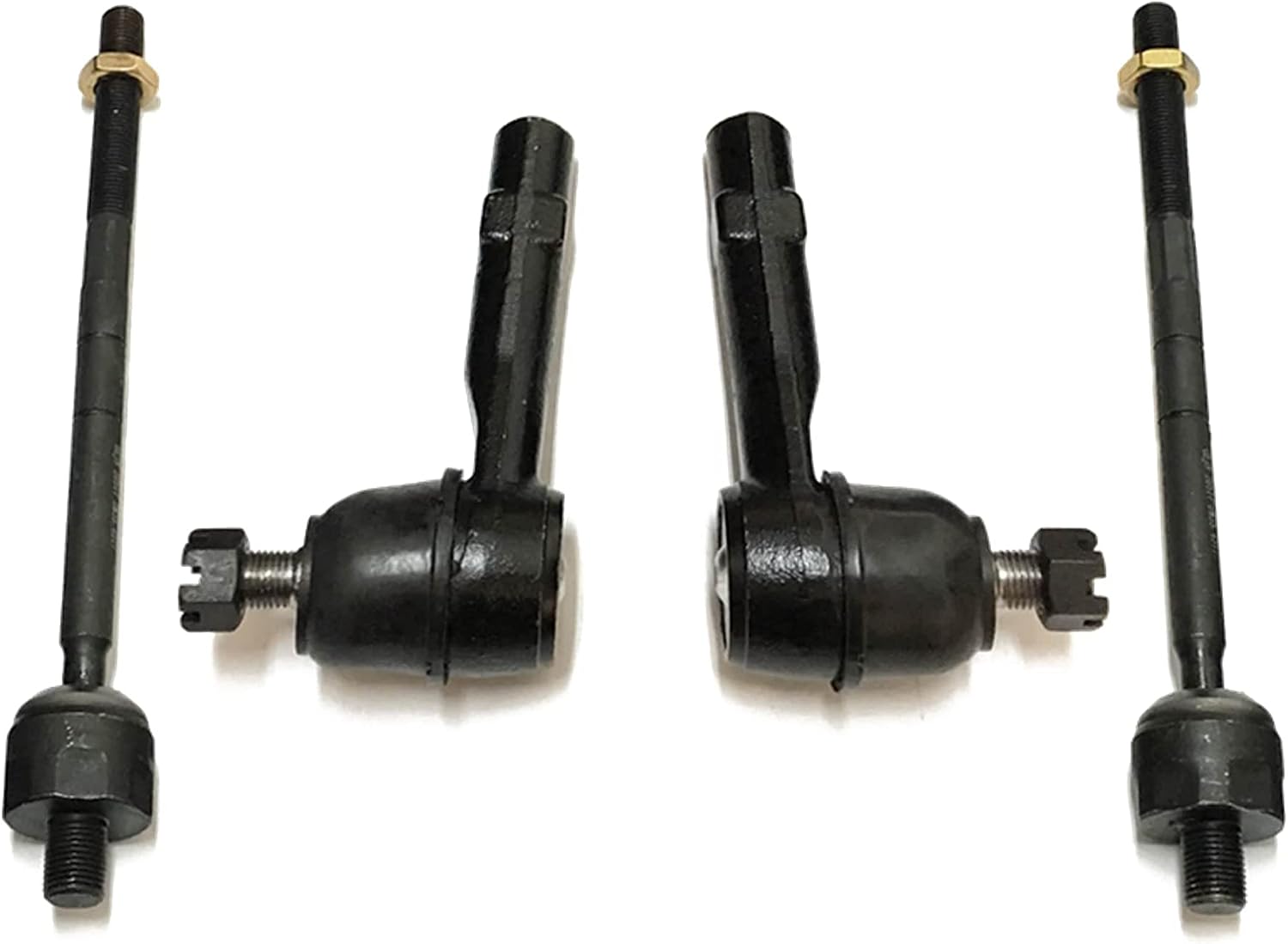 4 Pc Suspension Kit Tie Rod Ends ES3461 EV317 Compatible with 1998-2011 Ford Ranger Explorer - PartsW