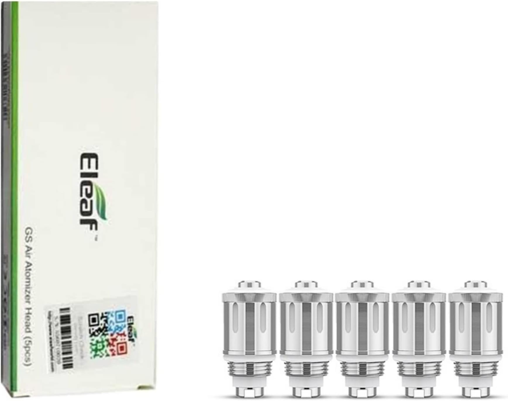GS Air Dual Coils - 0.75 ohm - Pack of 5 No Nicotine